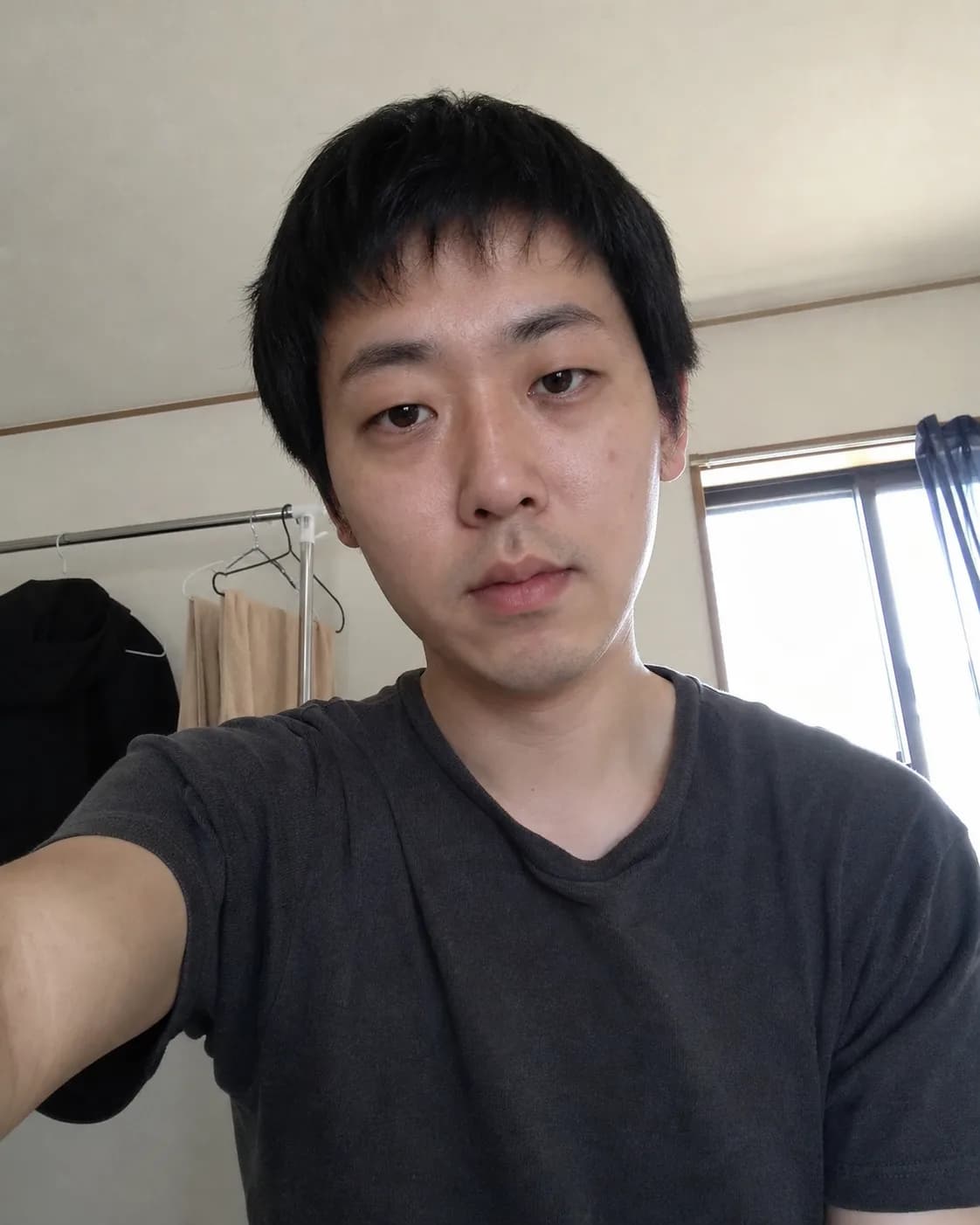 男性の仕上がりイメージの入力イメージ